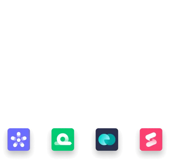 Illustratie van het monday.com platform met iconen van verschillende modules voor workflowbeheer en samenwerking.